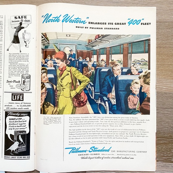 VINTAGE 1946 LIFE Magazine Lincoln Memorial Cover February 11 Vintage Ephemera - Picture 9 of 13